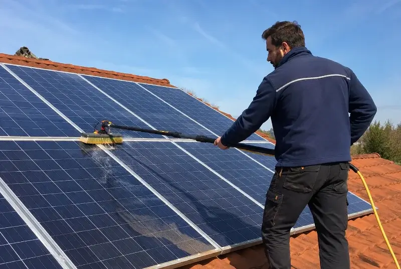 Nettoyage et entretien de panneaux solaires à Corneilla-la-Rivière